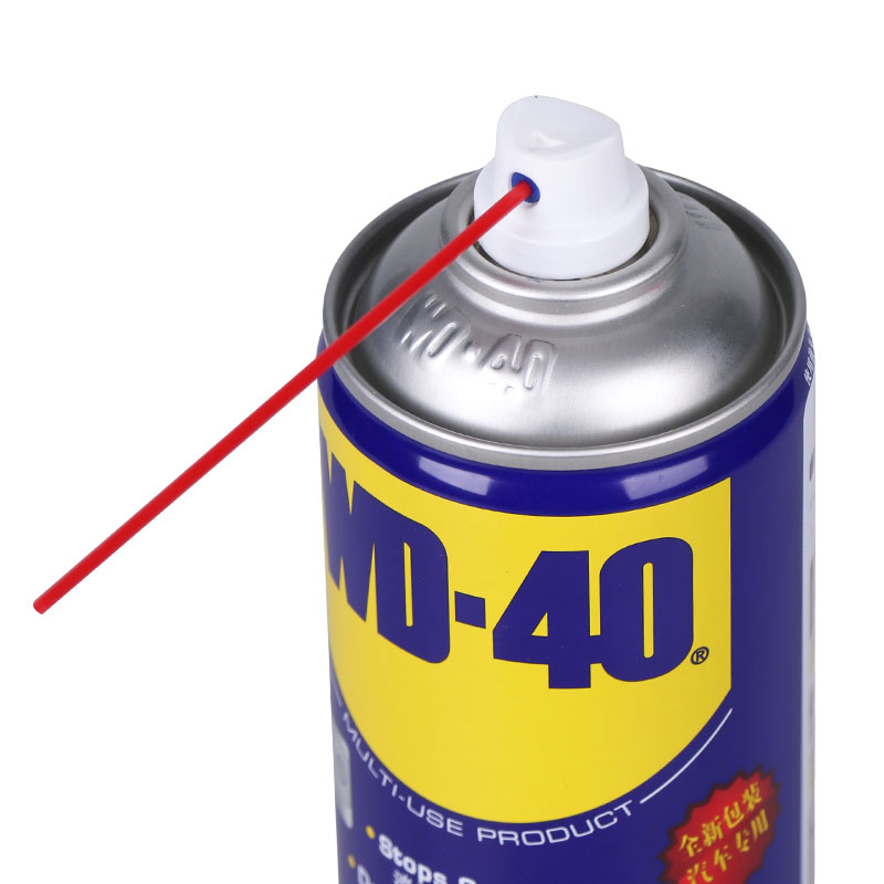 wd-40家用门锁润滑油机械缝纫机油wd40合页滑道链条润滑剂200ml-莱盛