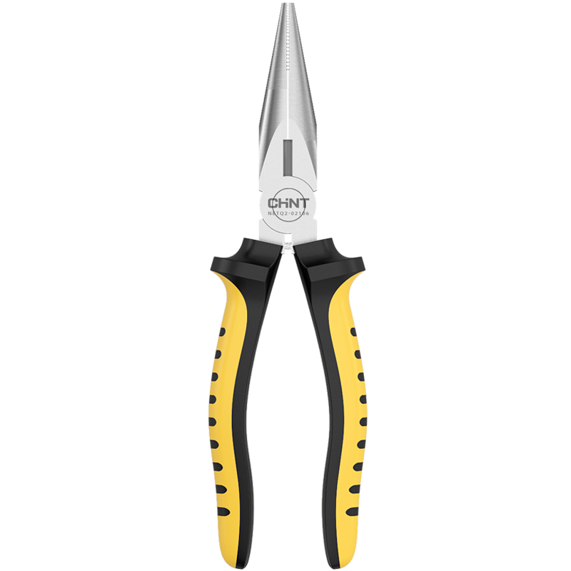 正泰尖嘴钳子 钢丝钳 6寸防手滑 碳钢 家用多功能平口钳斜口钳 日式钢丝钳6寸（