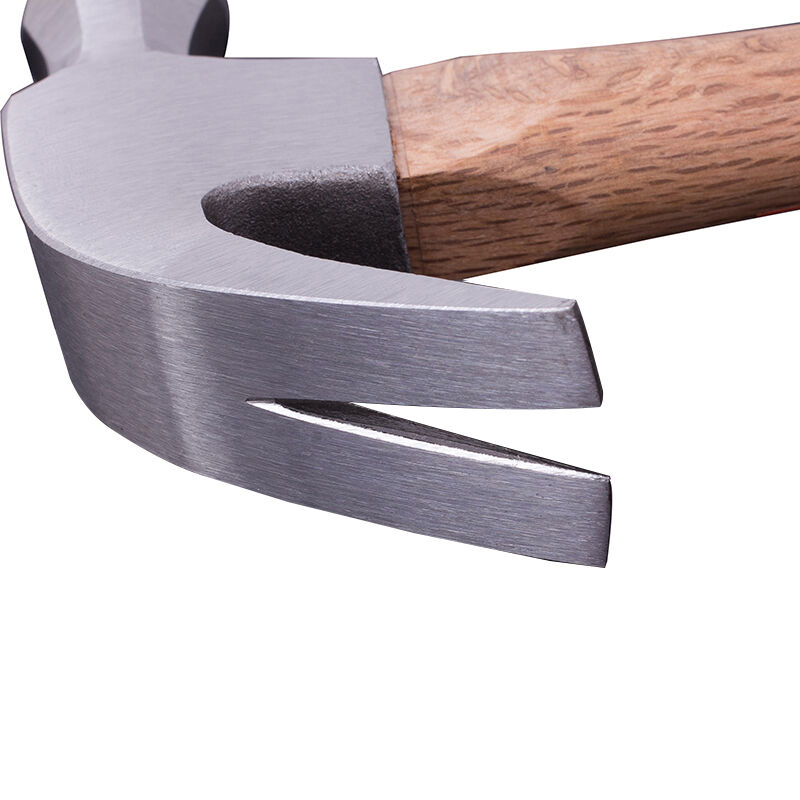 汉顿羊角锤子木工铁锤木柄钉锤铁榔头起钉锤拨钉锤多功能 木柄羊角锤 590205