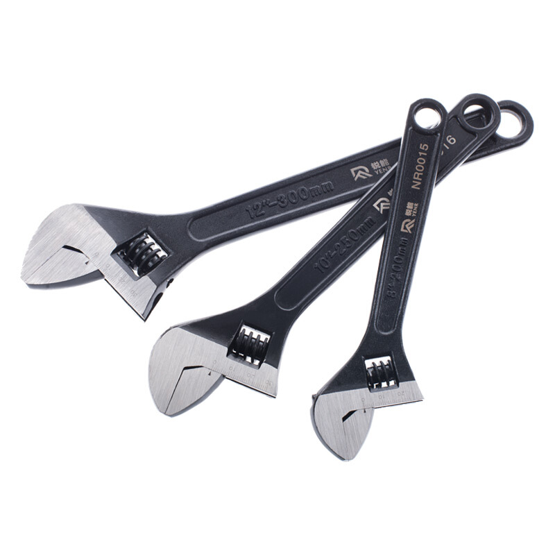 锐能（RAYENR）活动扳手 活口扳手  开口板子 多功能扳手 活动扳手8“