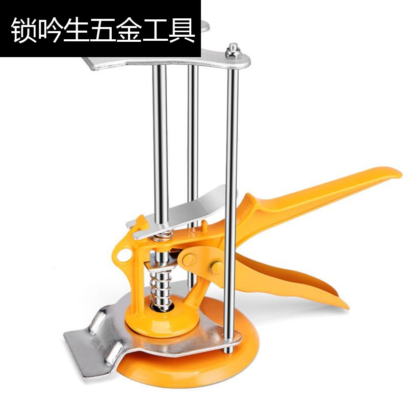 瓷砖顶高器瓷砖顶高器墙砖升降调节器定位调平器手动贴砖高低调节器垫高神器 3柱顶高