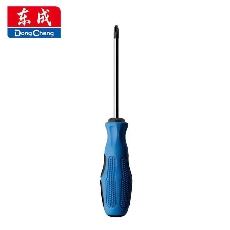 东成手动工具弹性柄螺丝刀十字一字螺丝批五金专业起子维修工具 弹性柄一字5*100