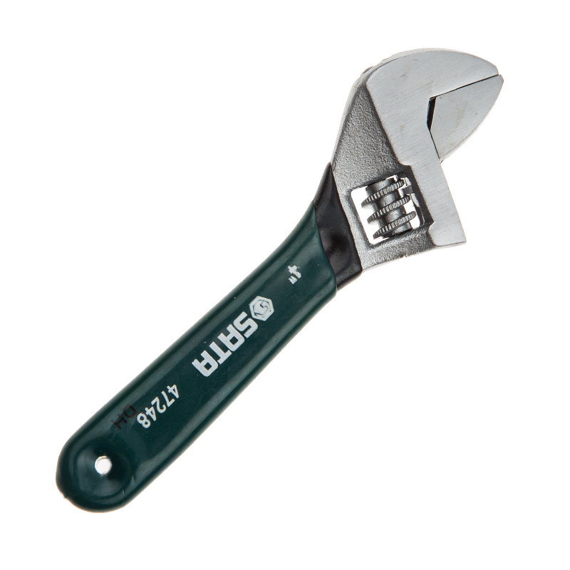 世达（SATA）沾塑柄活动扳手 多功能家用活络扳手开口扳子 五金维修工具 4寸6