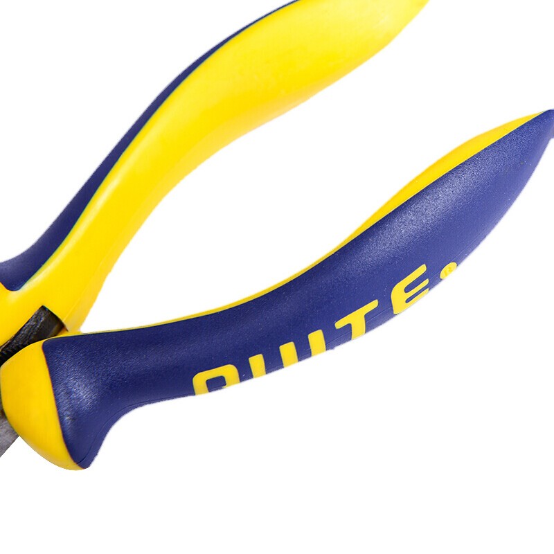 奇特（Quite）钢丝钳6寸8寸钢丝钳子家用维修老虎钳尖嘴欧式断线工具 欧式6寸