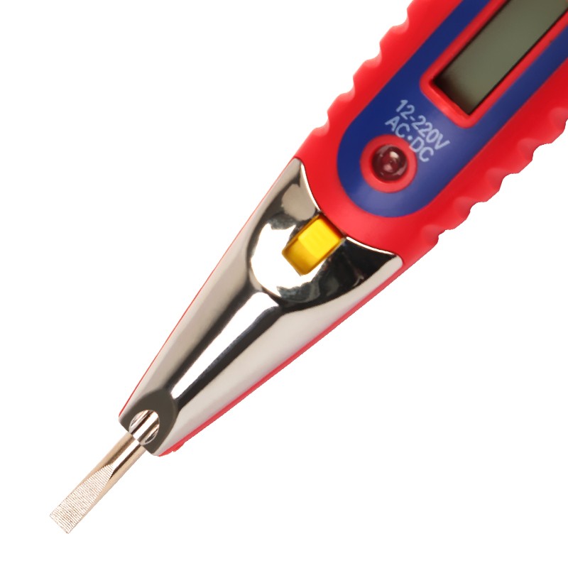 万克宝 家用 带灯多功能 数显测电笔 螺丝刀 感应试电笔 接触式 测电笔方便携带