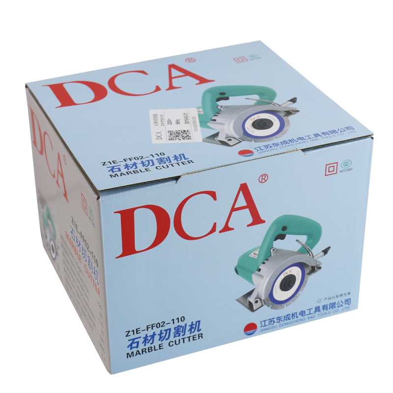 东成（DCA）石材切割机云石机4英寸电圆锯手提木工电锯墙面开槽电动工具 FF02