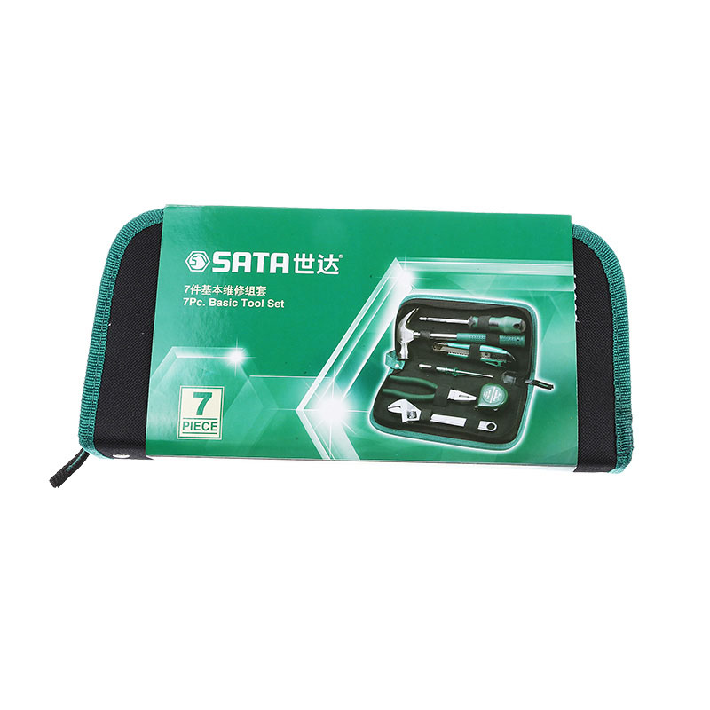 世达（SATA）06001 多功能家用五金工具套装 日常维修组套 扳手螺丝刀钳子