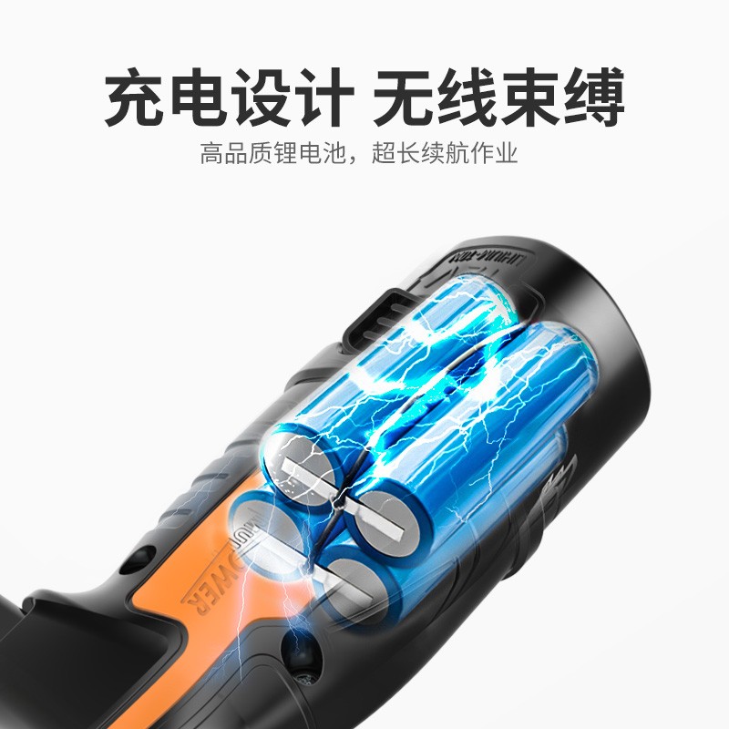 欧莱德五金工具箱家用木工电工维修组合套装带电动螺丝刀电起子冲击钻手电钻胶枪电动工