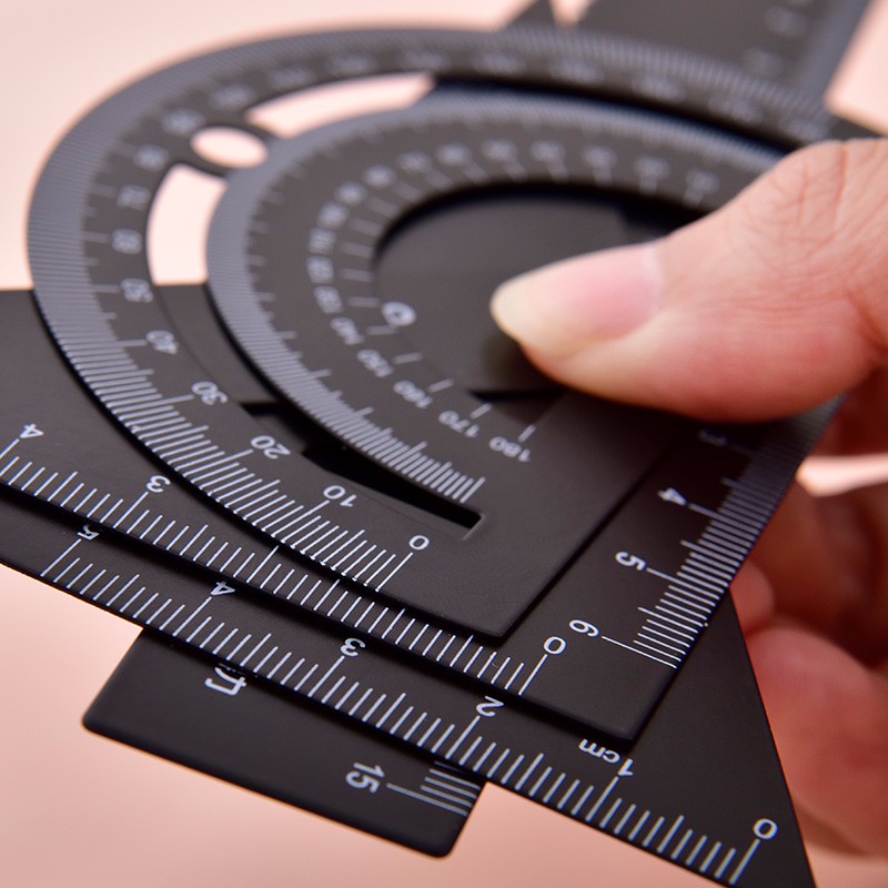 办公文具 桌面文具 直尺/三角尺 得力(deli)